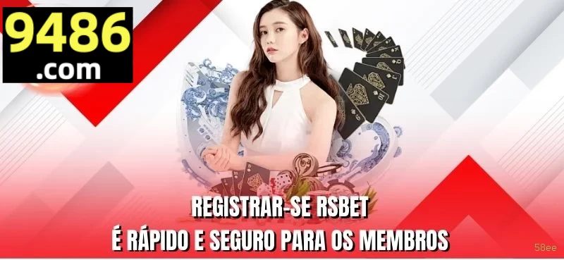 Imagem promocional da 58ee mostrando a plataforma e suas vantagens